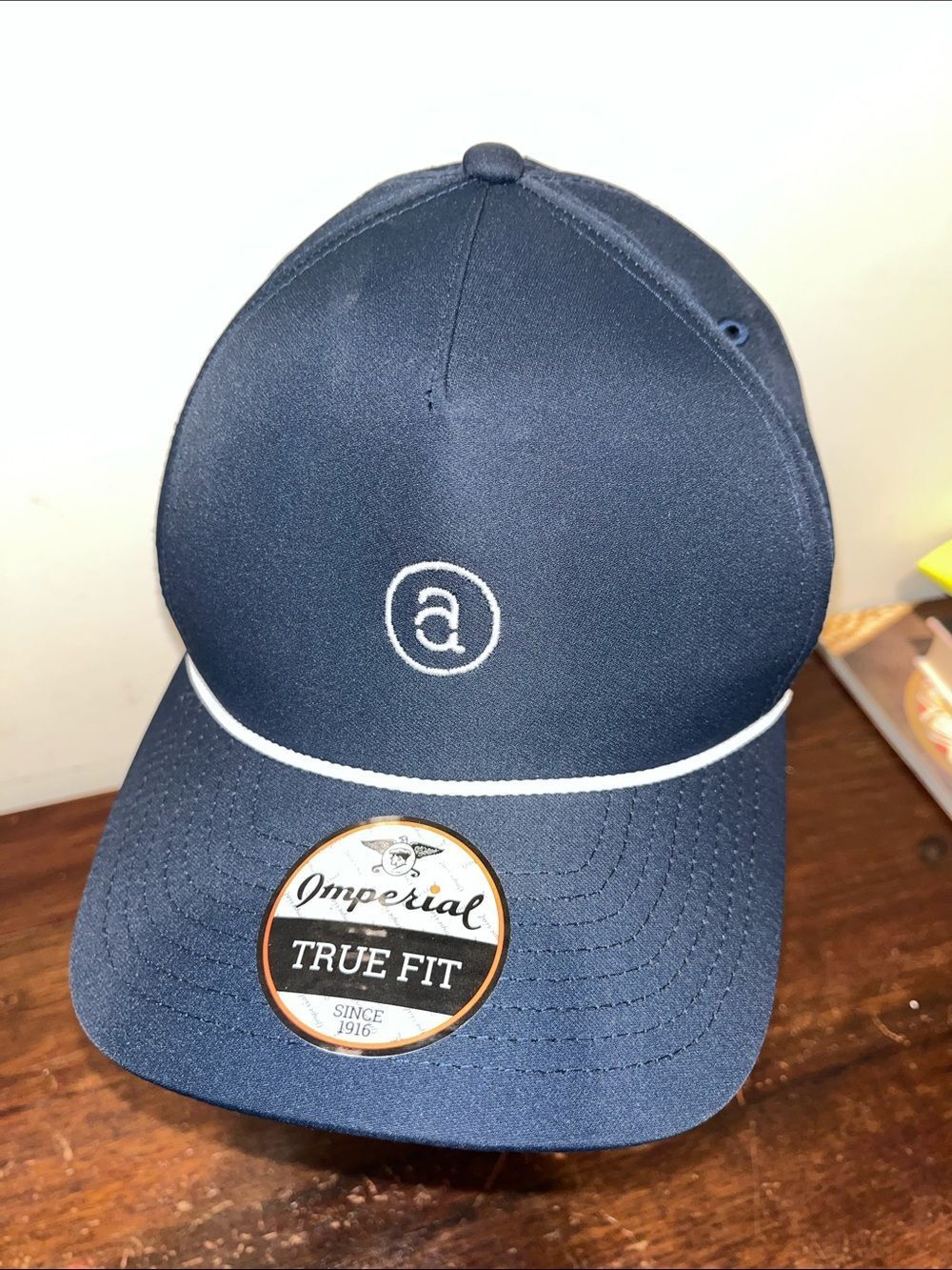Blue Imperial Amelia Island “a” Golf Club Adjustable SnapBack Corded Cap Hat